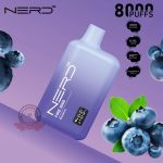 Nerd Fire 8000 Puffs Disposable Vape Blueberry