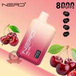 Nerd Fire 8000 Puffs Disposable Vape Cherry