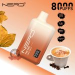Nerd Fire 8000 Puffs Disposable Vape Coffee Tobacco