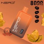 Nerd Fire 8000 Puffs Disposable Vape Cubano