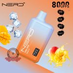 Nerd Fire 8000 Puffs Disposable Vape Mango Ice