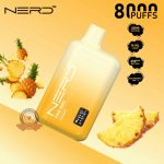 Nerd Fire 8000 Puffs Disposable Vape Pineapple