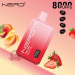 Nerd Fire 8000 Puffs Disposable Vape Strawberry Mango