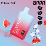 Nerd Fire 8000 Puffs Disposable Vape Watermelon Ice