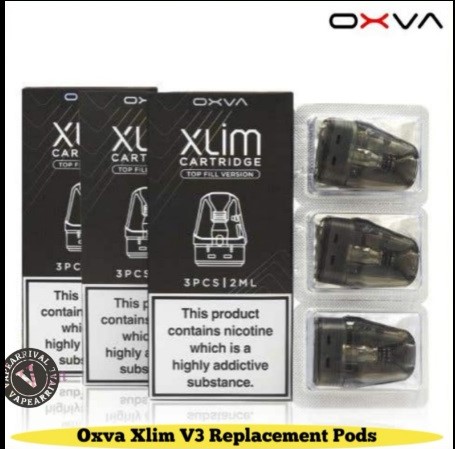 oxva xlim v3 pod cartridges