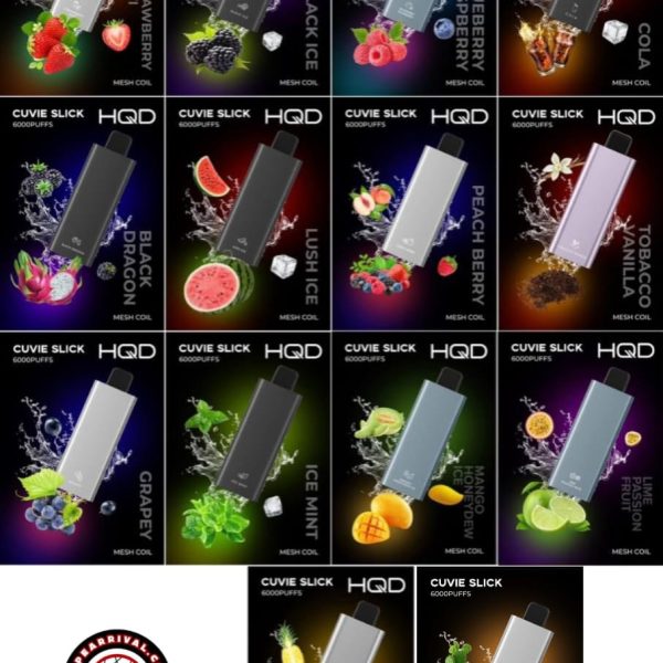 HQD Cuvie Slick 6000 Puffs