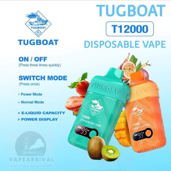 tugboat t12000 disposable vape