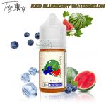 Tokyo Salt Nic E liquid 30ml- Iced Blueberry Watermelon