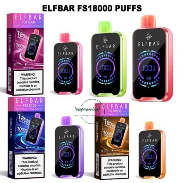elf bar disposable vape fs18000 puffs