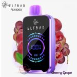 elf bar disposable vape fs18000 puffs Cherry Grape