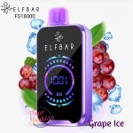 elf bar disposable vape fs18000 puffs Grape Ice