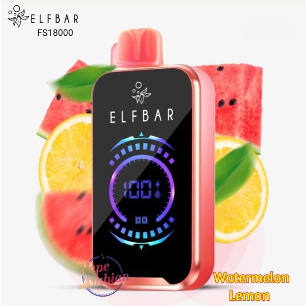 elf bar disposable vape fs18000 puffs Watermelon Lemon