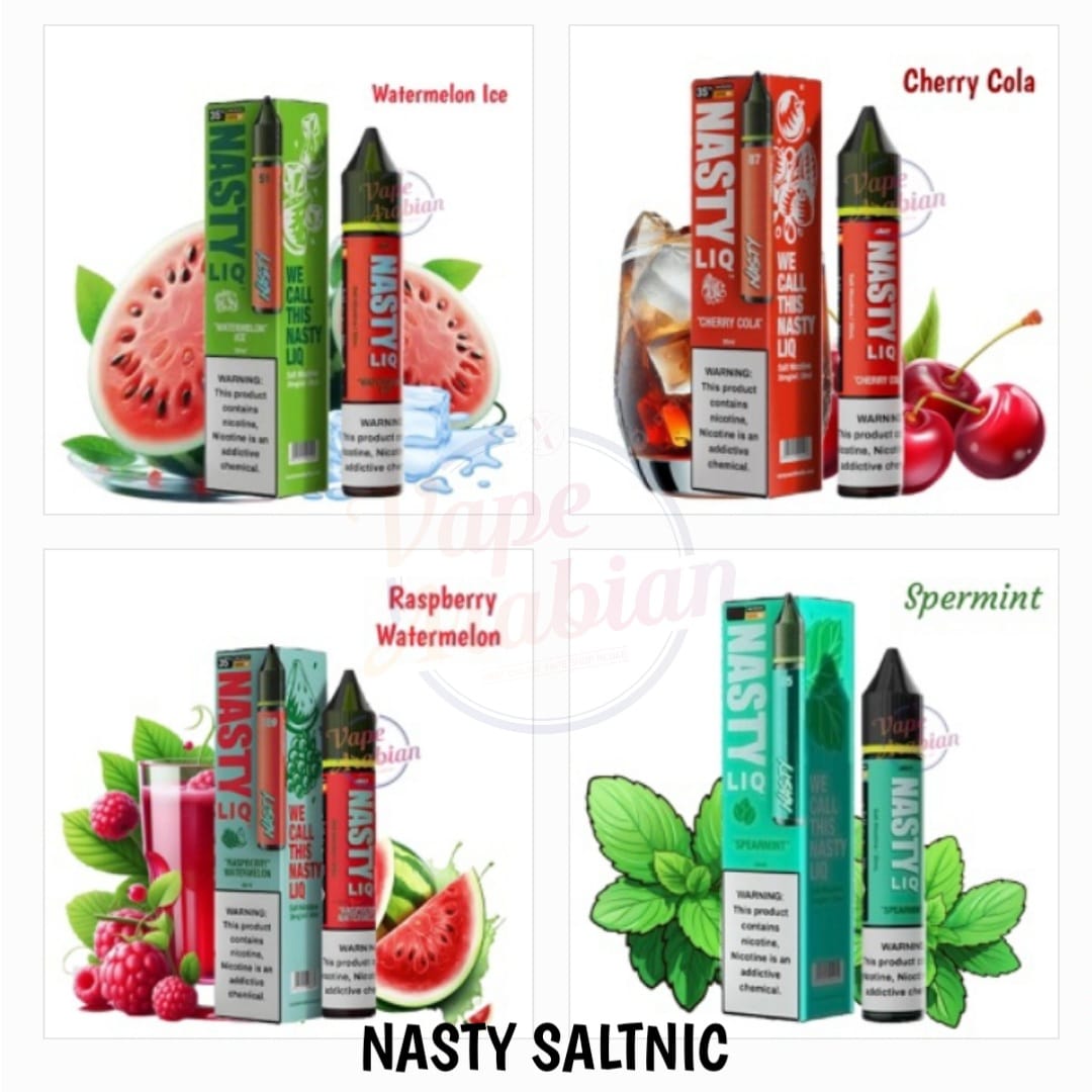 Best Online Shop Nasty Liq Nicotine Salt E-Liquid 30mL In Dubai nasty liq nicotine salt