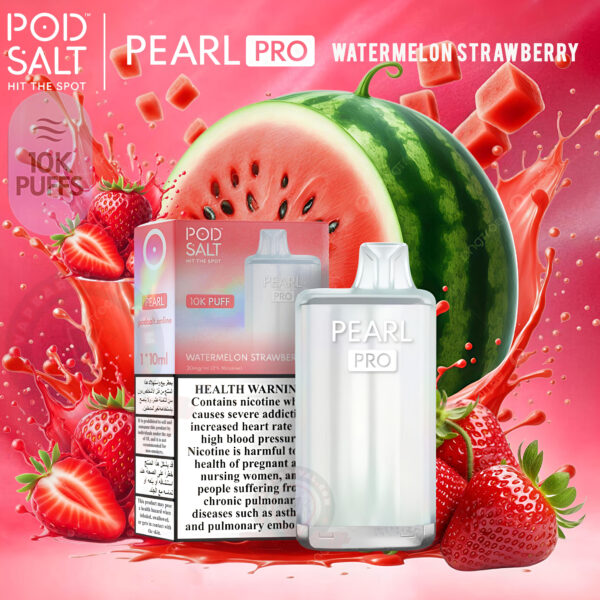 Pod salt pearl pro 10k Disposable Vape Watermelon Strawberry