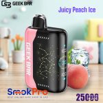 Geek Bar Pulse X 25000 Puffs Disposable Vape Juicy Peach Ice