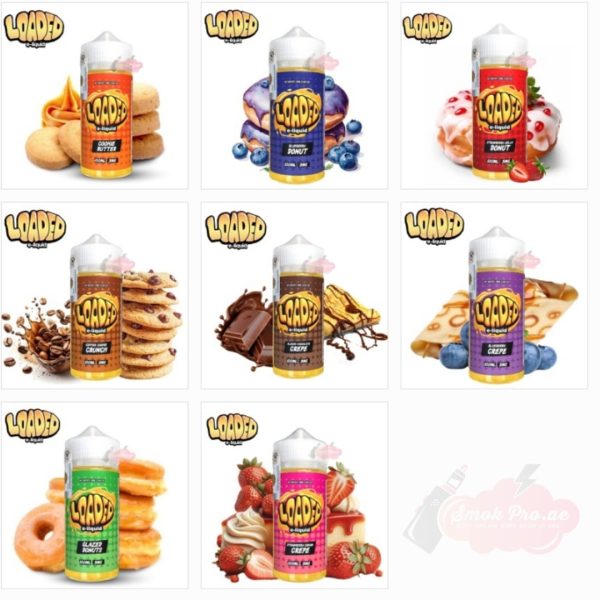 loaded 100ml vape liquid