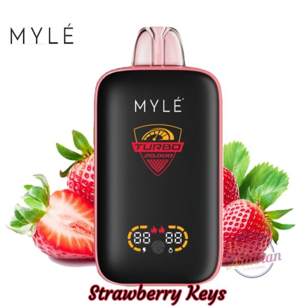 myle turbo 20000 puffs Strawberry Keys