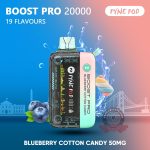 pyne pod boost pro 20000 puffs disposable kit Blueberry Cotton Candy