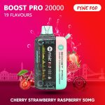 pyne pod boost pro 20000 puffs disposable kit Cherry Strawberry Raspberry