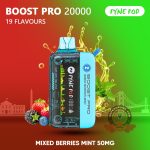 pyne pod boost pro 20000 puffs disposable kit Mixed Berries Mint
