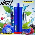 Nasty Hooqa 15000 Puffs Disposable Vape Blue Razz Ice