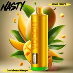 Nasty Hooqa 15000 Puffs Disposable Vape Caribbean Mango
