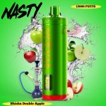 Nasty Hooqa 15000 Puffs Disposable Vape Shisha Double Apple