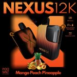 Pod Salt Nexus 12000 puffs Mango Peach Pineapple