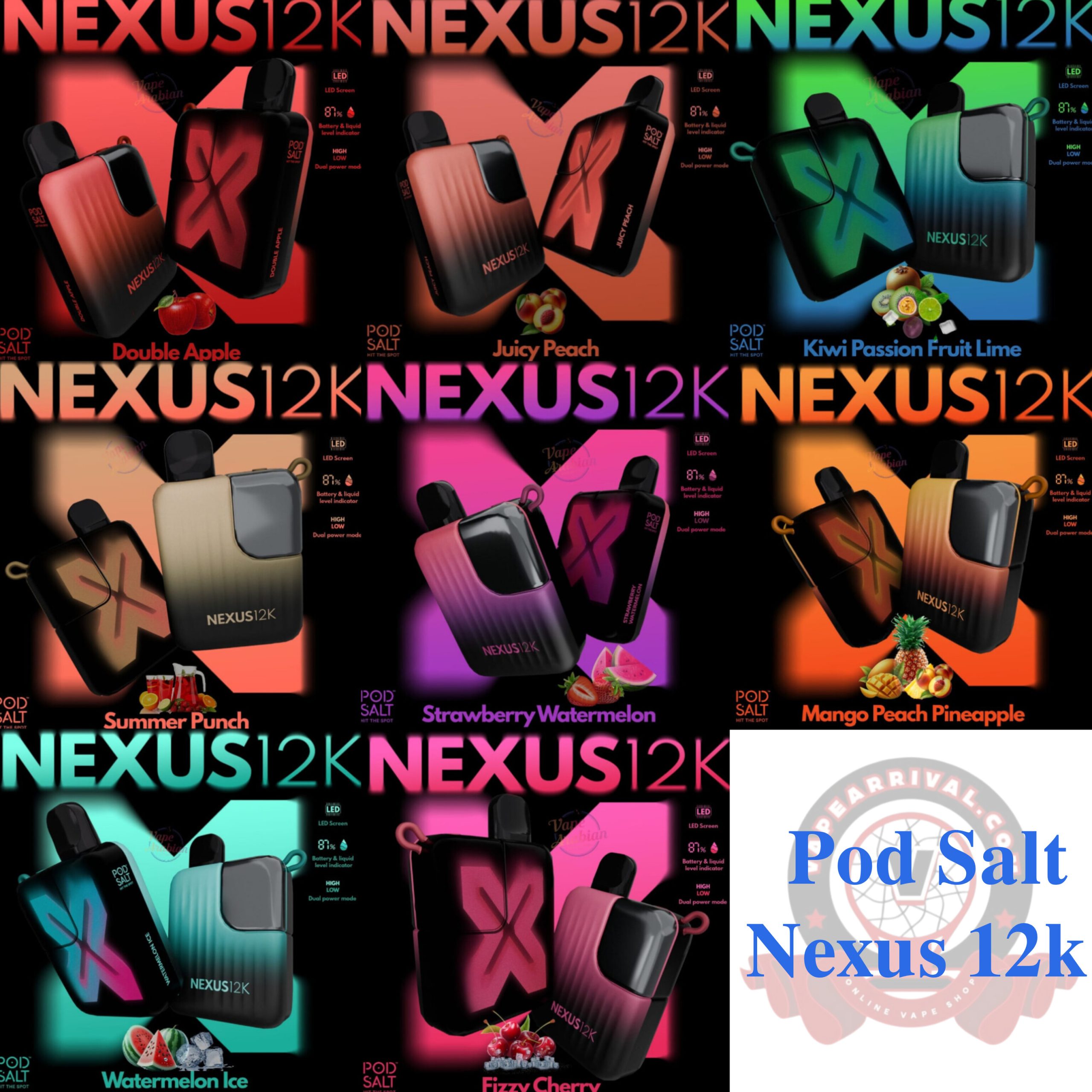 Pod Salt Nexus 12000 puffs Pod Salt Nexus 12000 puffs