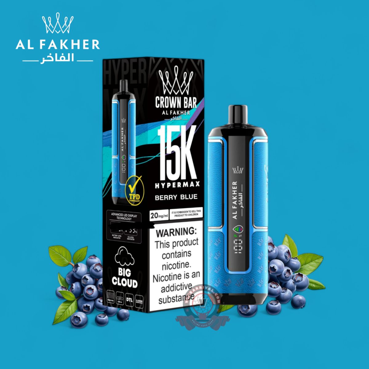 fumot tornado 9000 AL FAKHER 15000 PUFFS – Vape MoKing main image 0