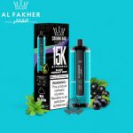 al fakher 15000 puffs Blackcurrant Mint