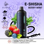 elf bar e shisha 16000 puffs Berry Mint