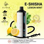 elf bar e shisha 16000 puffs Lemon Mint