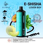 elf bar e shisha 16000 puffs Lover Boy