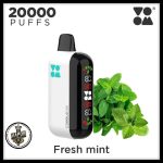 Voom Cobble 20000 Puffs Disposable vape Fresh Mint