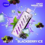 Vozol Gear Shisha 25000 Puffs Blackberry Ice
