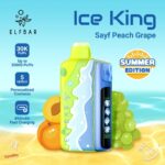 ELF BAR Ice King 30000 Puffs- Sayf Peach Grape