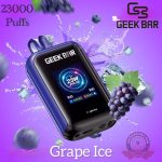 Geek Bar Watt 23000 Puffs Disposable Vape Grape Ice