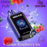 Geek Bar Watt 23000 Puffs Disposable Vape Grape Raspberry Ice