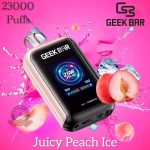 Geek Bar Watt 23000 Puffs Disposable Vape Juicy Peach Ice