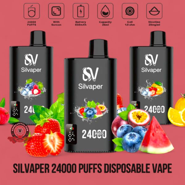 Silvaper 24000 Puffs Disposable Vape