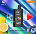 Silvaper 24000 Puffs Disposable Vape Blue Razz Lemonade