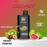 Silvaper 24000 Puffs Disposable Vape Kiwi Guava Passion Fruit