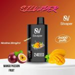 Silvaper 24000 Puffs Disposable Vape Mango Passion Fruit