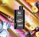 Silvaper 24000 Puffs Disposable Vape Plum Ice