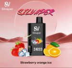 Silvaper 24000 Puffs Disposable Vape Strawberry Orange Ice