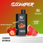 Silvaper 24000 Puffs Disposable Vape Strawberry Watermelon