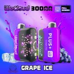 Wecloud 30000 Puffs Disposable Vape Grape Ice