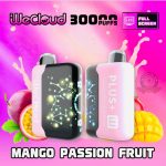 Wecloud 30000 Puffs Disposable Vape Mango Passion Fruit