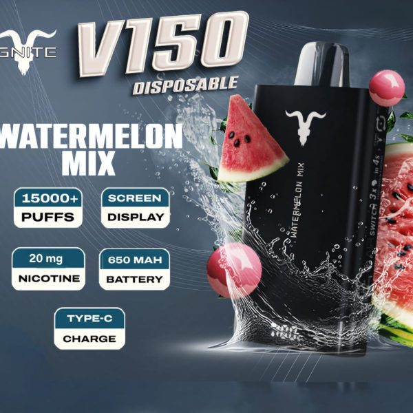 IGNITE V150 1500 puffs Disposable Vape Watermelon Mix